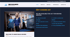 Desktop Screenshot of innerreachmovers.com